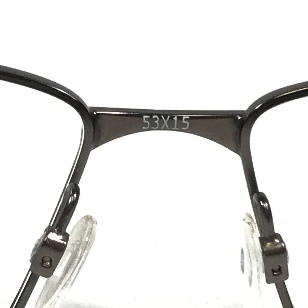 City Eyewear DC 38 COL 10 Eyeglasses Frames Grey Square Full Rim 53-15-140